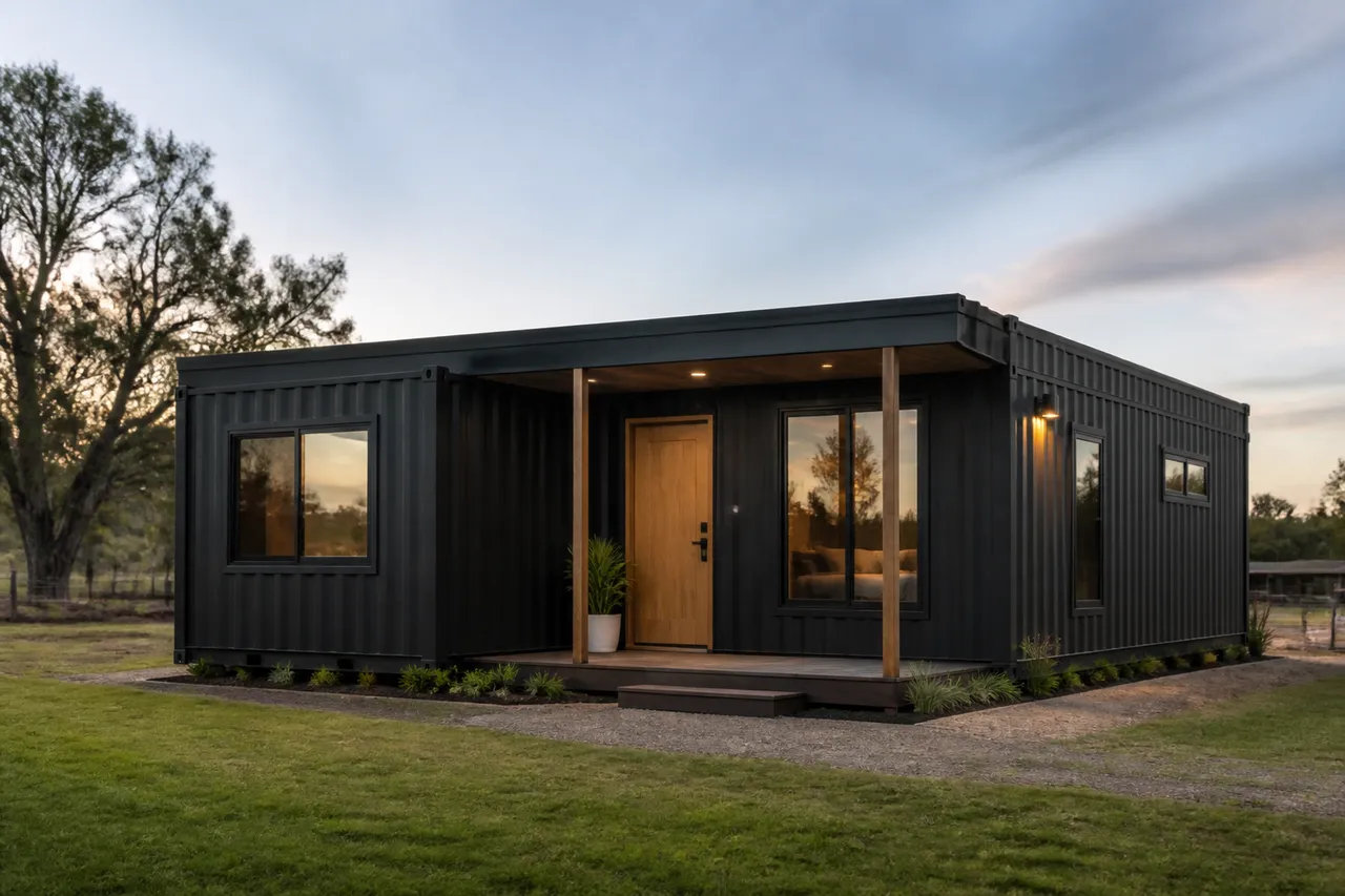 Maison container clé en main prête à habiter