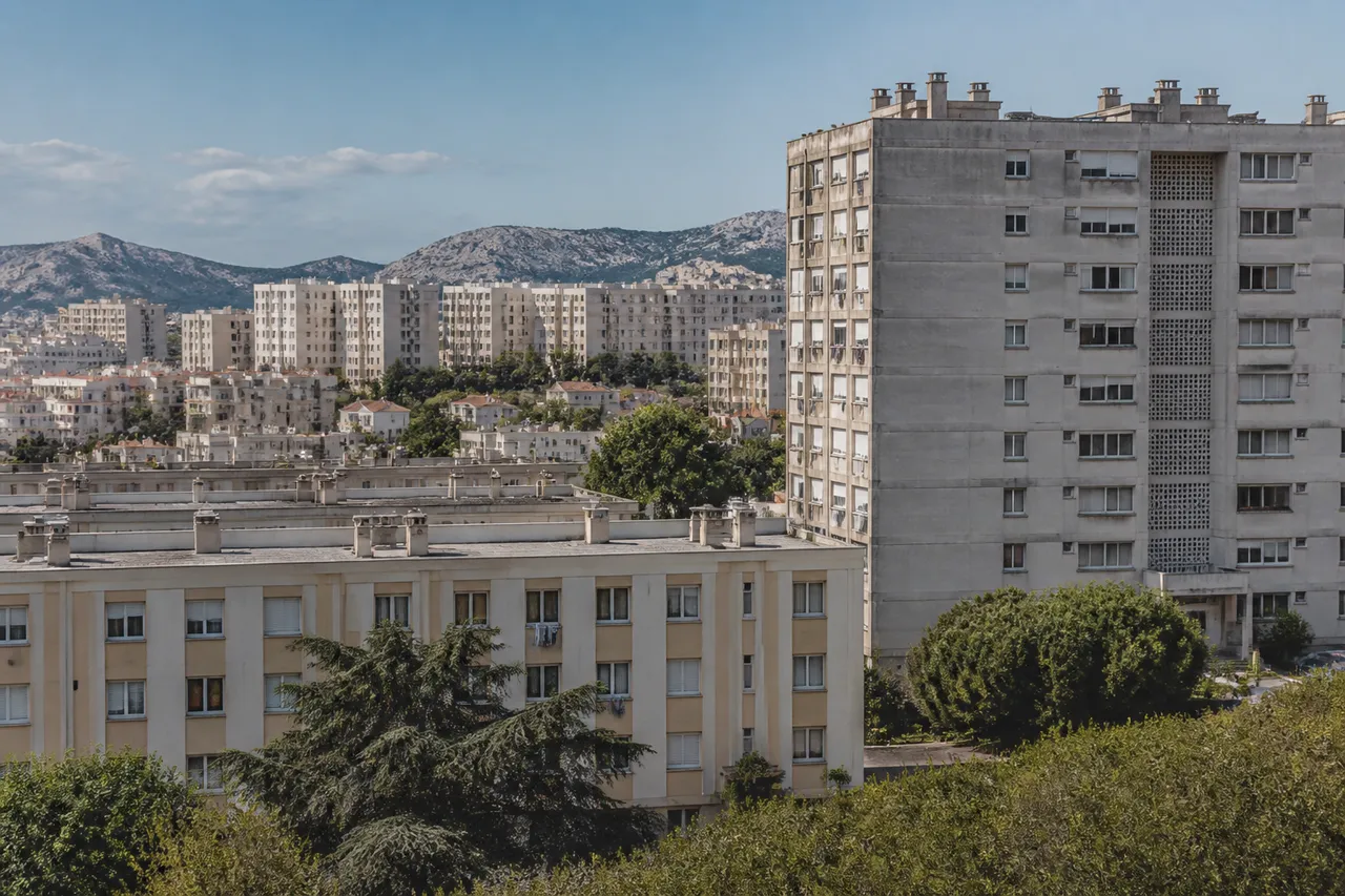 La Castellane, quartier chaud emblématique de Marseille