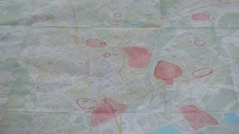Carte des quartiers chauds de Montpellier et zones à éviter