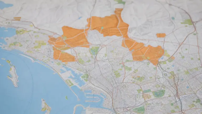Carte des quartiers chauds de Marseille à éviter
