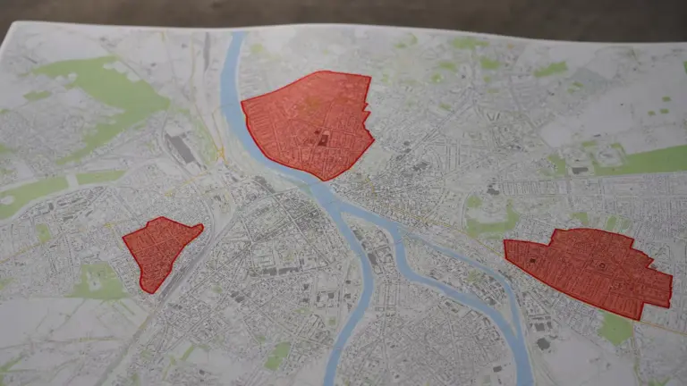 Quartier chaud à Charleville-Mézières : carte des secteurs à éviter